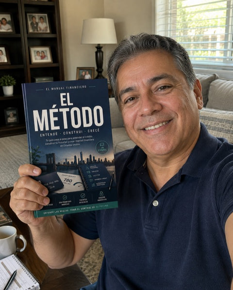Lector con El Método en el living